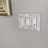 3D Geometric Light Switch Plate Cover image
