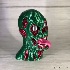 Picture of print of Ghoul Head (Pre-supported & MMU )