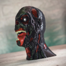 Picture of print of Ghoul Head (Pre-supported & MMU )