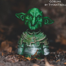 Picture of print of Goblin Peasant Bust [Pre-Supported]