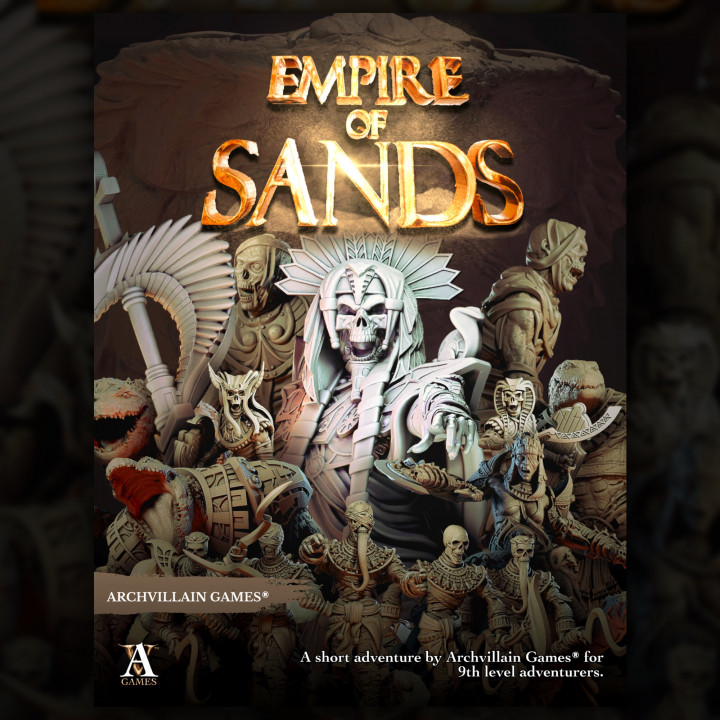 $12.00Archvillain Adventures - The Empire of Sands