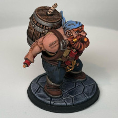 Picture of print of Dwari The Dynamiter [PRE-SUPPORTED] Dwarf Artificer