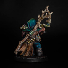 Picture of print of Sonus The Transmutator [PRE-SUPPORTED] Dwarf Wizard