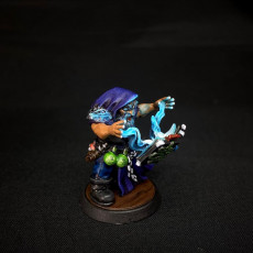 Picture of print of Kamli The Summoner [PRE-SUPPORTED] Dwarf Sorcerer