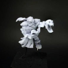 Picture of print of Kenus Soulstealer [PRE-SUPPORTED] Dwarf Wizard
