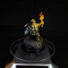 Picture of print of Baldur The Adventurer [PRE-SUPPORTED] Dwarf Miner Questa stampa è stata caricata da Miniatures Of Madness