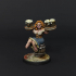 Dorella Breakheart [PRE-SUPPORTED] Female Dwarf Innkeeper print image