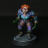 Felin Fastep [PRE-SUPPORTED] Female Dwarf Rogue print image