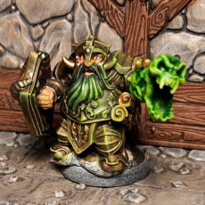 Picture of print of Ordain The Insane [PRE-SUPPORTED] Dwarf Warlock