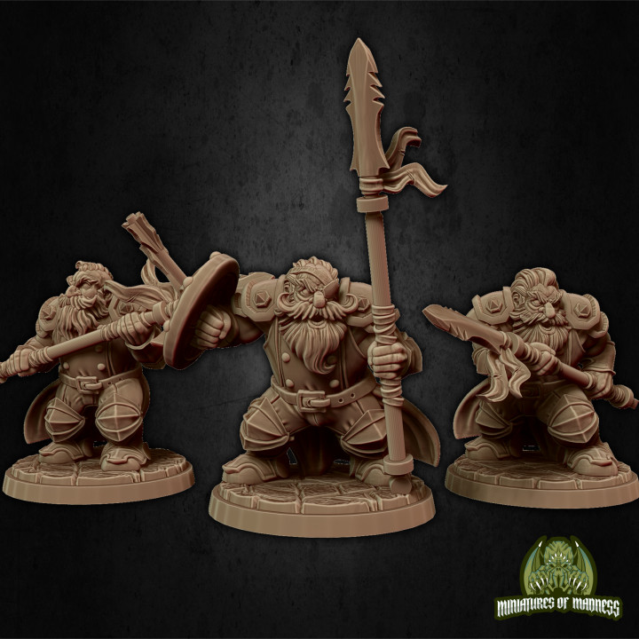 Dwarf Soldier Set 2 [PRE-SUPPORTED]'s Cover