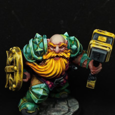 Picture of print of Dwarf Soldier Set 1 - PRESUPPORTED