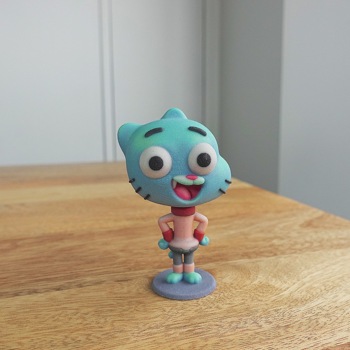 3D Printable Amazing World of Gumball: Gumball Watterson by 3D Print Guy