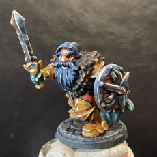 Picture of print of Dwarf Soldier Set 5 - PRESUPPORTED