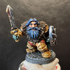 Picture of print of Dwarf Soldier Set 5 - PRESUPPORTED