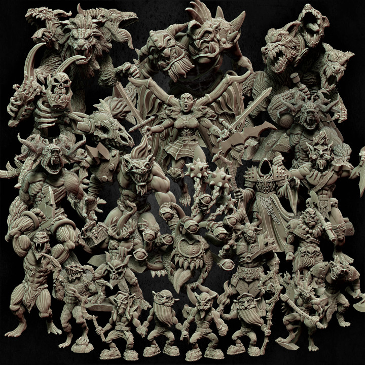 RISE OF DEMONS  [20+ MODELS]'s Cover