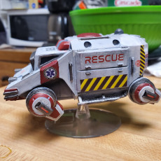 Picture of print of Cyber Forge Rapid Rescue Ambulance