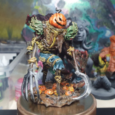 Picture of print of Pumpkin Horror
