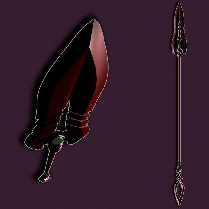 Evangelion Asuka's Cassius spear