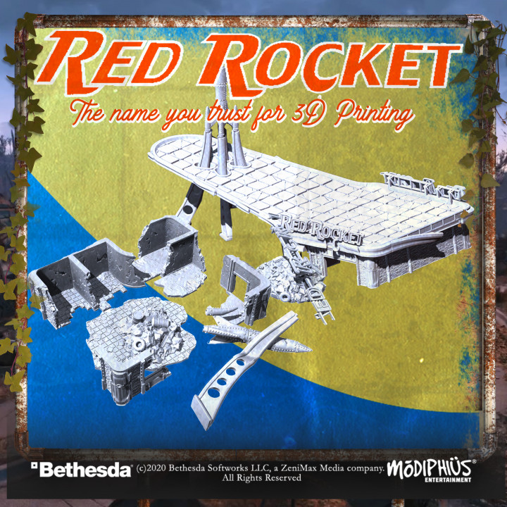 $34.99Red Rocket Bundle: Preserved & Destroyed - Terrain Expansion - Fallout: Wasteland Warfare