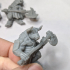 Minotaur with double handed axes (pre supported) print image