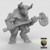 Minotaur with double handed axes (pre supported) image