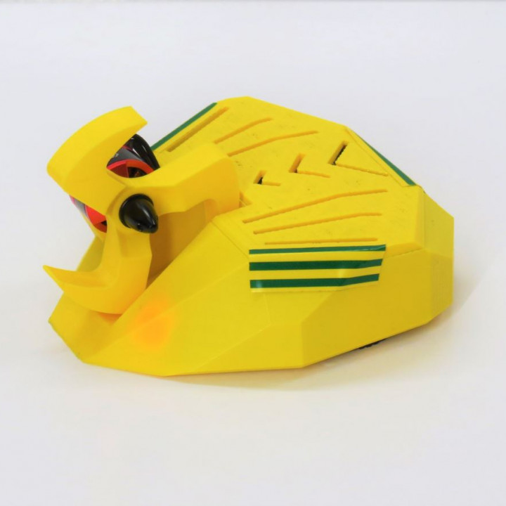 3D printable antweight battlebot: Bulldog