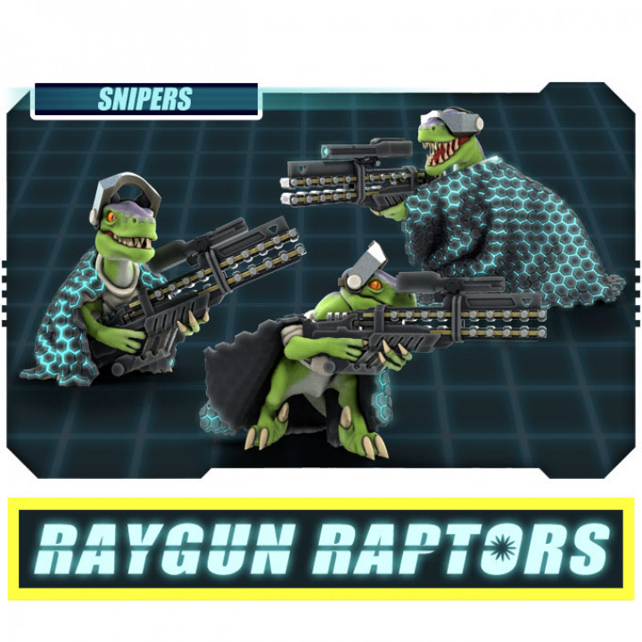 Raygun Raptors Sniper Squad's Cover