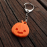 Halloween Pumpkin Keychain image