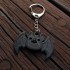Halloween Bat Keychain image