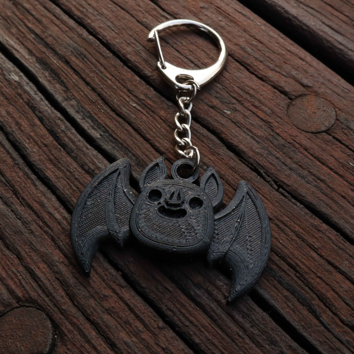 Halloween Bat Keychain