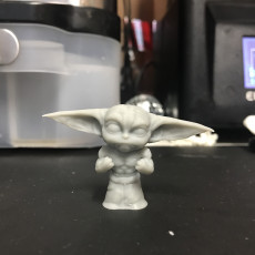 Picture of print of Buff Yoda