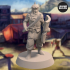 Empire of Jagrad Soldier with Sword - Pose 3 - 3D printable miniature – STL file image