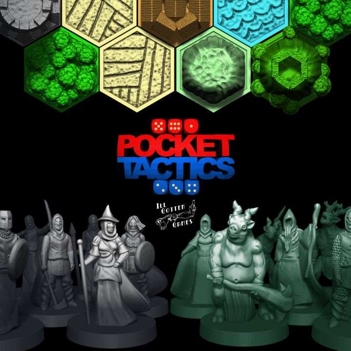 Pocket-Tactics: Core Set - Legion of the High King against the Tribes of the Dark Forest's Cover
