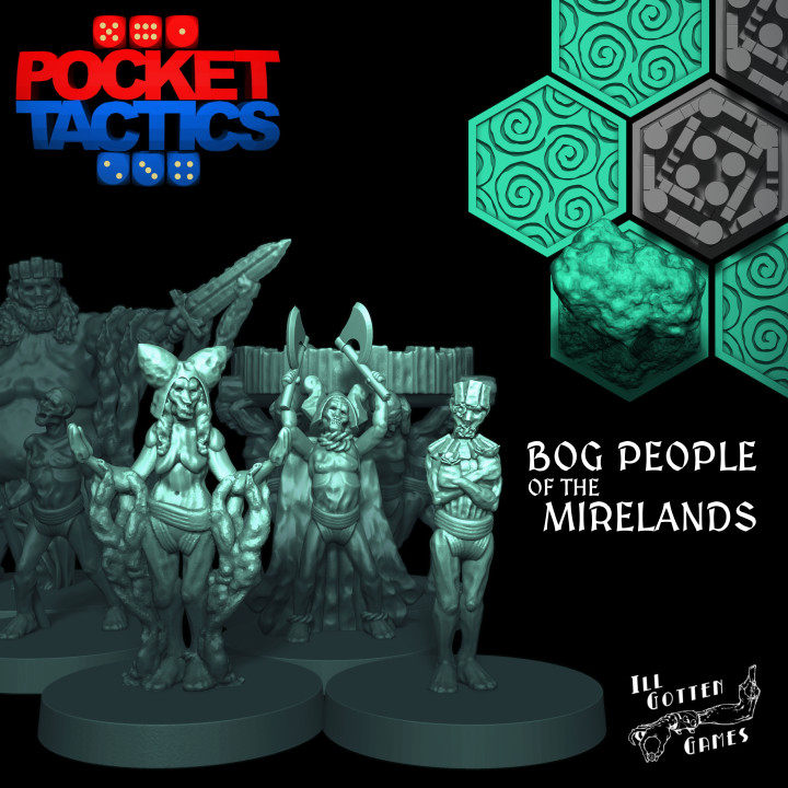Pocket-Tactics: Bog People of Mirelands's Cover