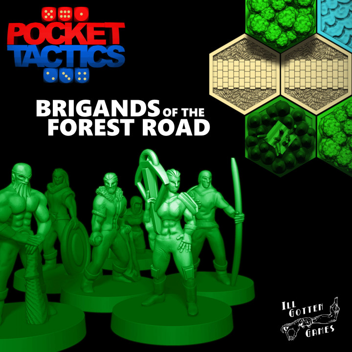 Pocket-Tactics: Brigands of Forest Road's Cover