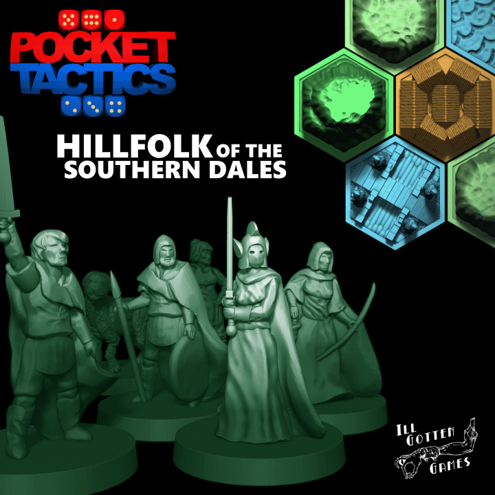 Pocket-Tactics: Hillfolk of the Southern Dales's Cover