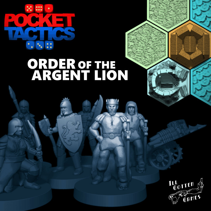 Pocket-Tactics: Order of the Argent Lion's Cover