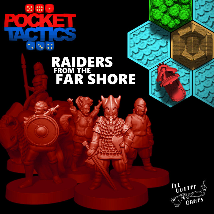 Pocket-Tactics: Raiders from the Far Shore's Cover