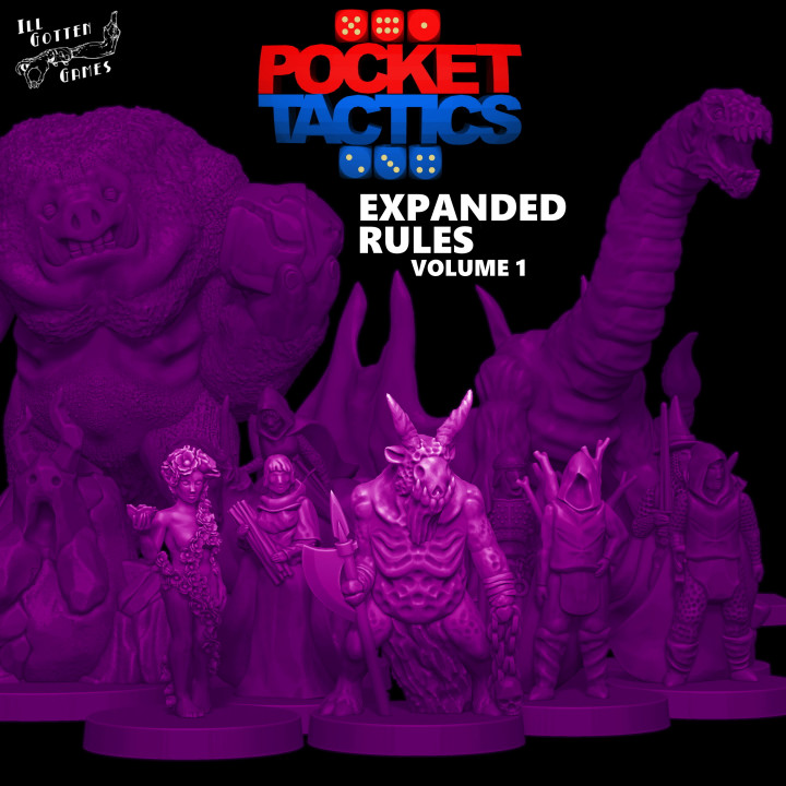 Pocket-Tactics: Expanded Rules (Volume 1)'s Cover