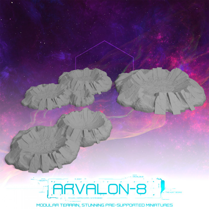 $4.95Arvalon-8 Craters