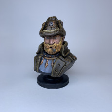 Picture of print of Captain Bust