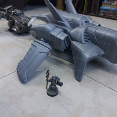 Picture of print of Arvalon-8 Space Fleet: The Charon Dropship