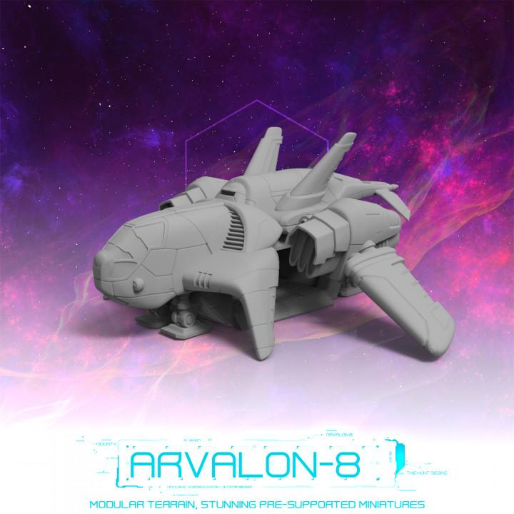$6.95Arvalon-8 Space Fleet: The Charon Dropship