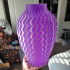 Textured Vase - ZigZag (Vase Mode) print image