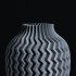 Textured Vase - ZigZag (Vase Mode) image