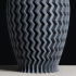 Textured Vase - ZigZag (Vase Mode) image