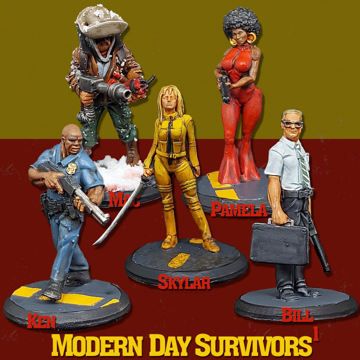 Modern Day Survivor Series 01 Bundle - PRE-SUPPORTED's Cover