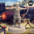 Empire of Jagrad Archer - Pose 2 - 3D printable miniature – STL file image