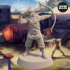 Empire of Jagrad Archer - Pose 3 - 3D printable miniature – STL file image