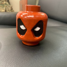 Picture of print of LEGO Deadpool Head